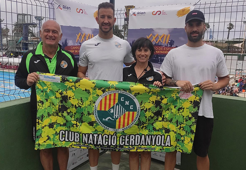 Excelents resultats dels Masters del Club Natació Cerdanyola al campionat d’Espanya de Gran Canaria